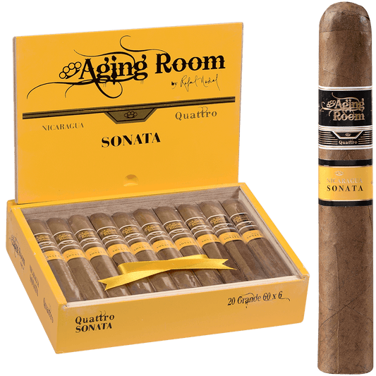 Aging Room Quattro Nicaragua Sonata Grande 20 Ct. Box 6.00X60