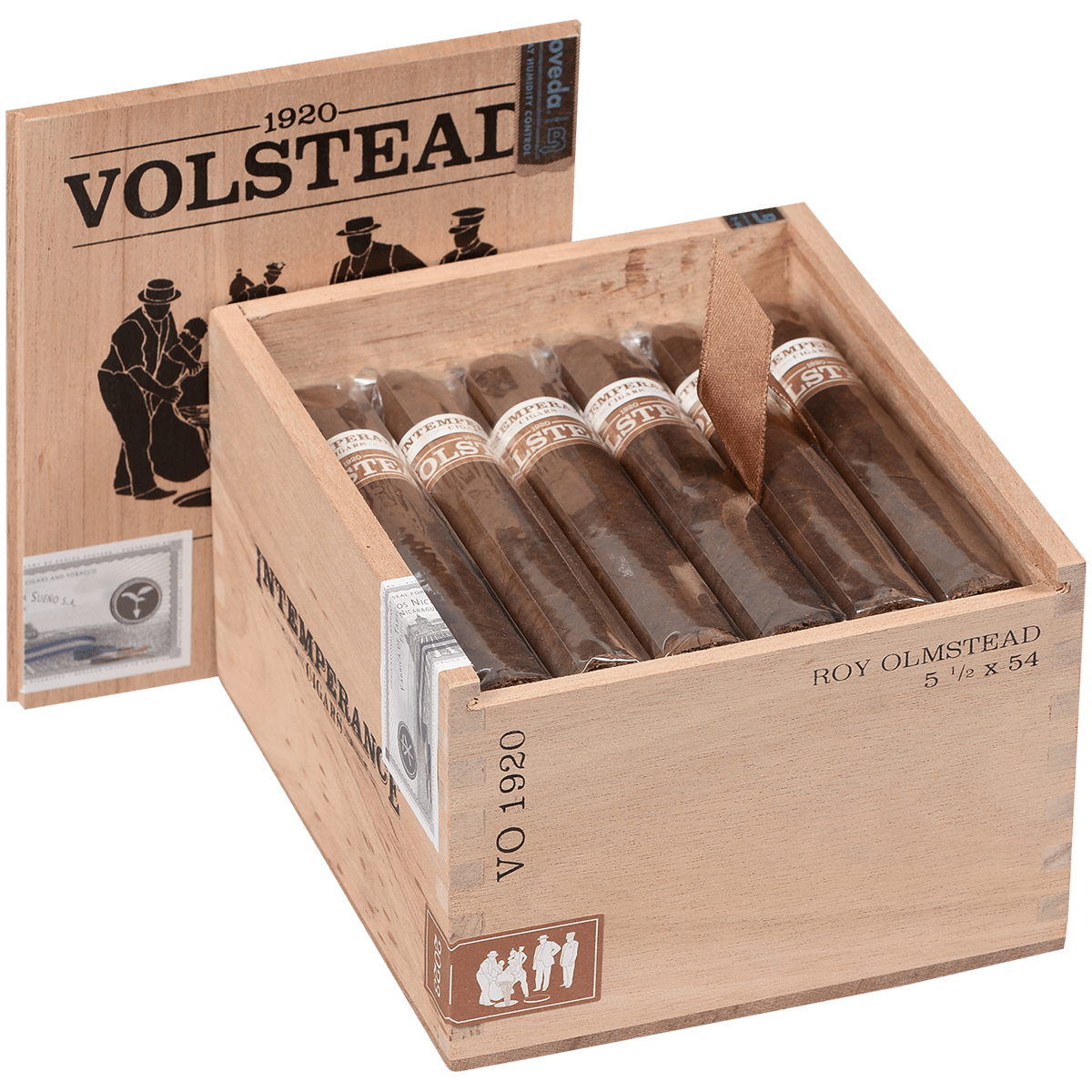 Roma Craft Intemperance Vo Roy Olmstead Belicoso 24 Ct Box 5.50X54