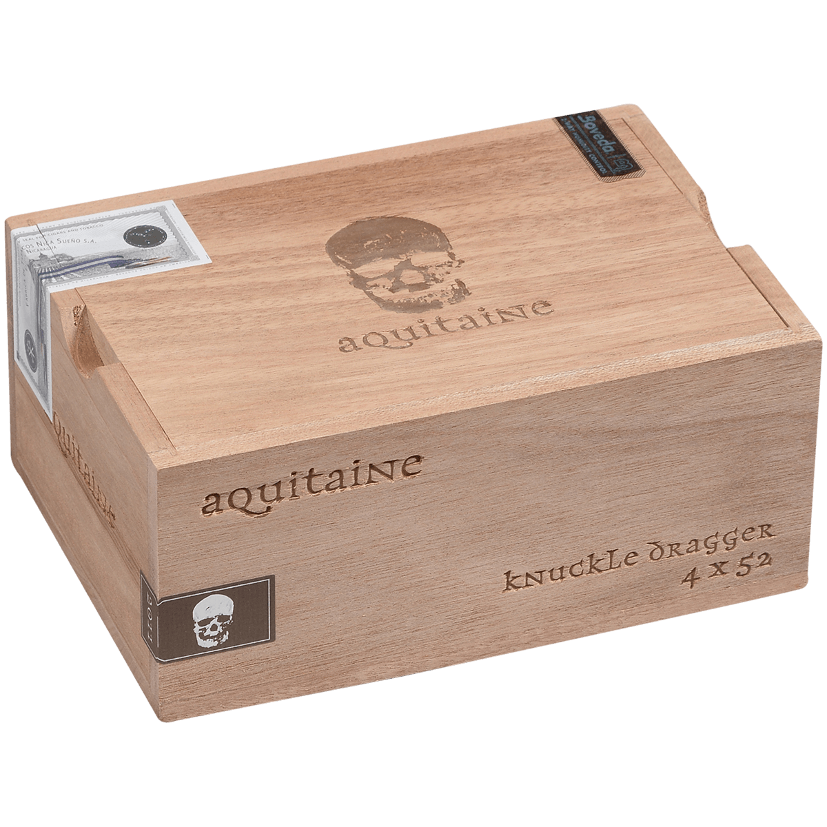 Roma Craft Cromagnon Aquitaine Knuckle Dragger Petite Robusto 24 Ct Box 4.00X52