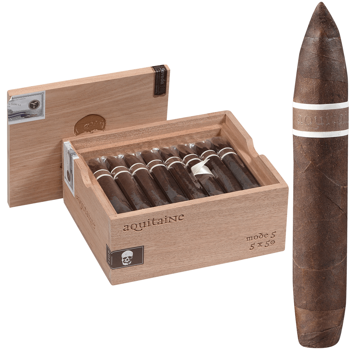 Roma Craft Cromagnon Aquitaine Mode 5 Short Perfecto 24 Ct Box 4.50X60