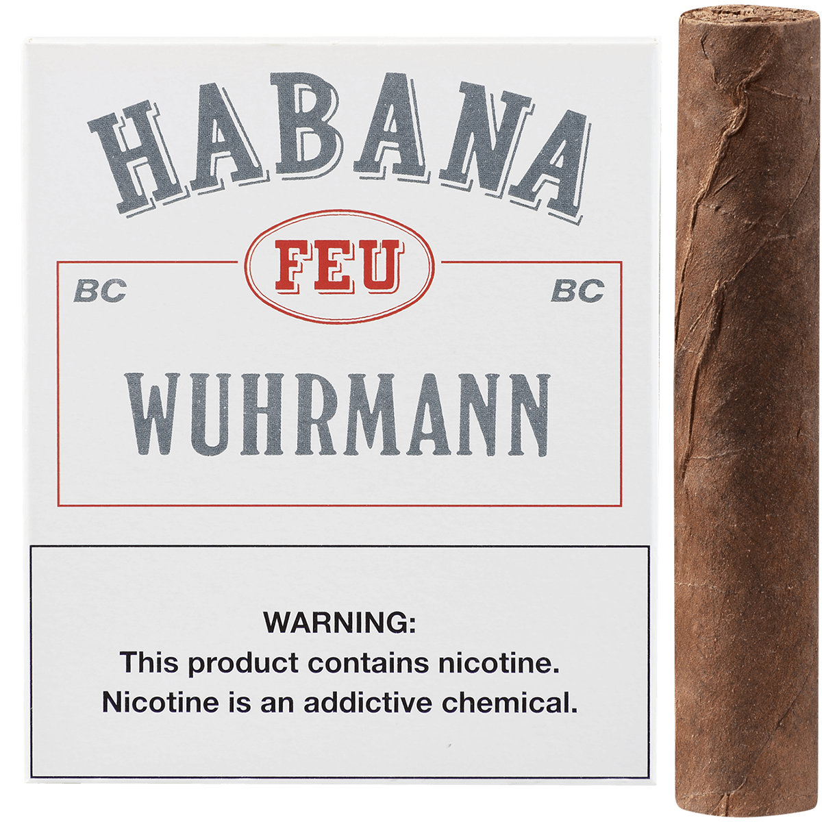 Villiger Habana Feu Wuhrmann 5/5 Ct Pack Sleeve 4.00X44
