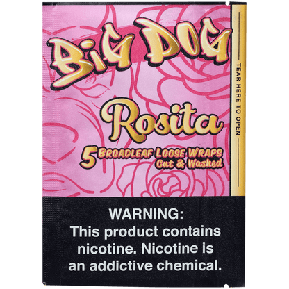 Big Dog Broadleaf Wraps Rosita 8/5 Packs