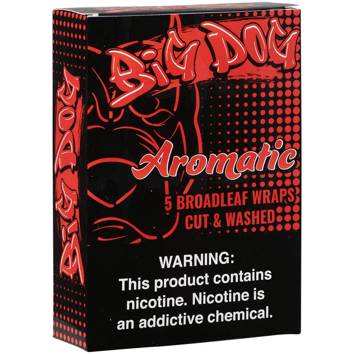 Big Dog Broadleaf Wraps Aromatic 8/5 Packs