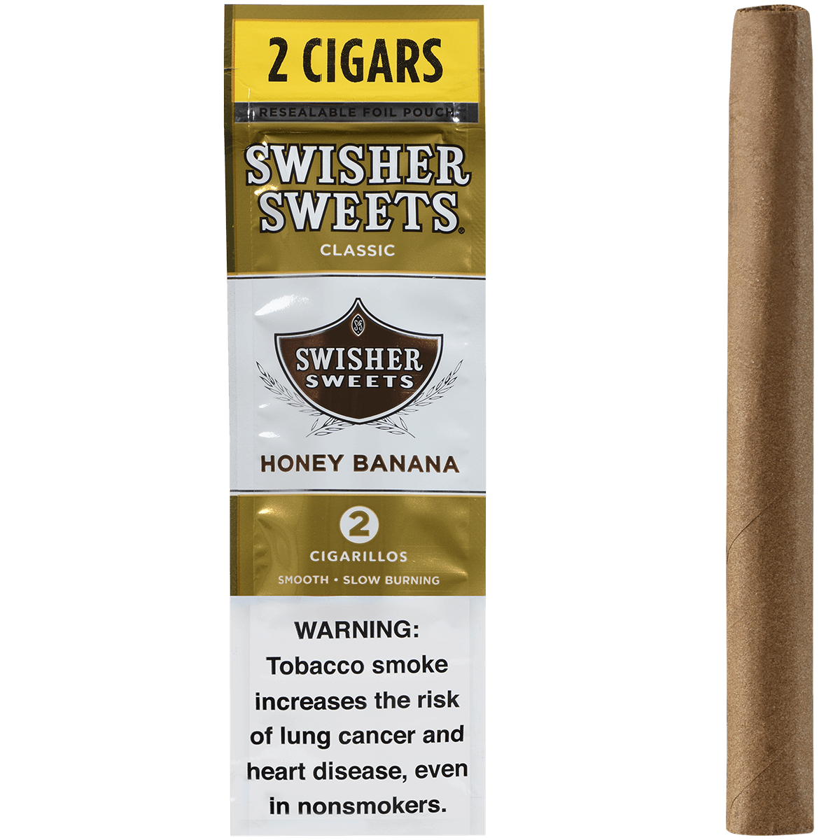 Swisher Sweets Cigarillos Honey Banana 60 Ct. 30/2 Packs 4.00X30