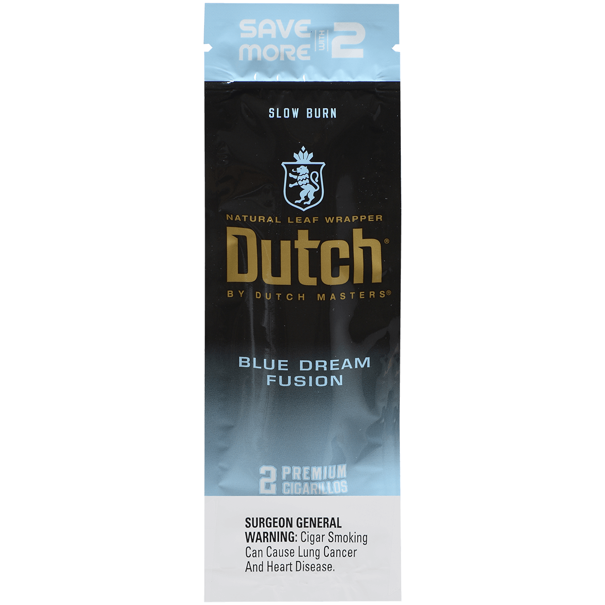Dutch By Dutch Masters Cigarillos Fusion Blue Dream Sv/2 60 Ct. 30/2 Packs 5.63X42