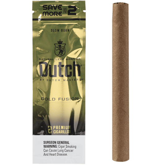 Dutch By Dutch Masters Cigarillos Fusion Gold Sv/2 60 Ct. 30/2 Packs 5.63X42