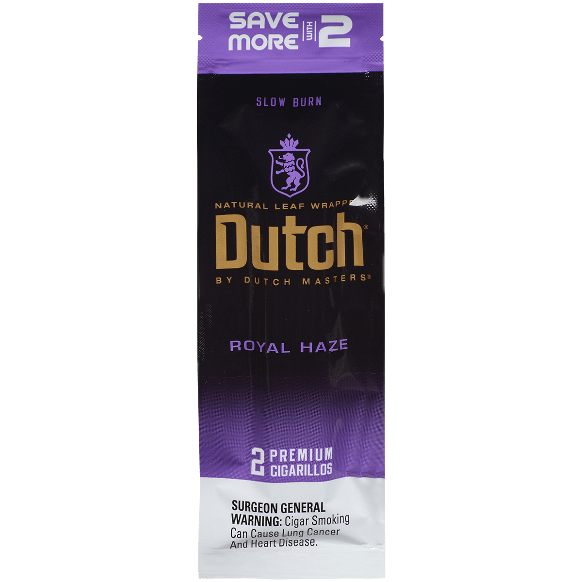Dutch By Dutch Masters Cigarillos Fusion Royal Haze Sv/2 60 Ct. 30/2 Packs 5.63X42