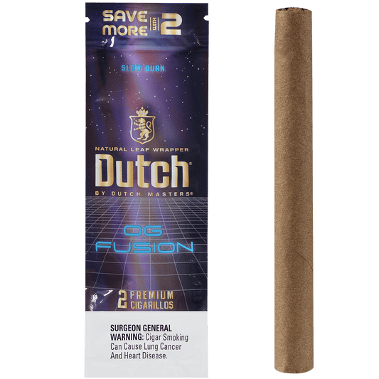 Dutch By Dutch Masters Cigarillos Og Fusion Sv/2 60 Ct. 30/2 Packs 5.63X42