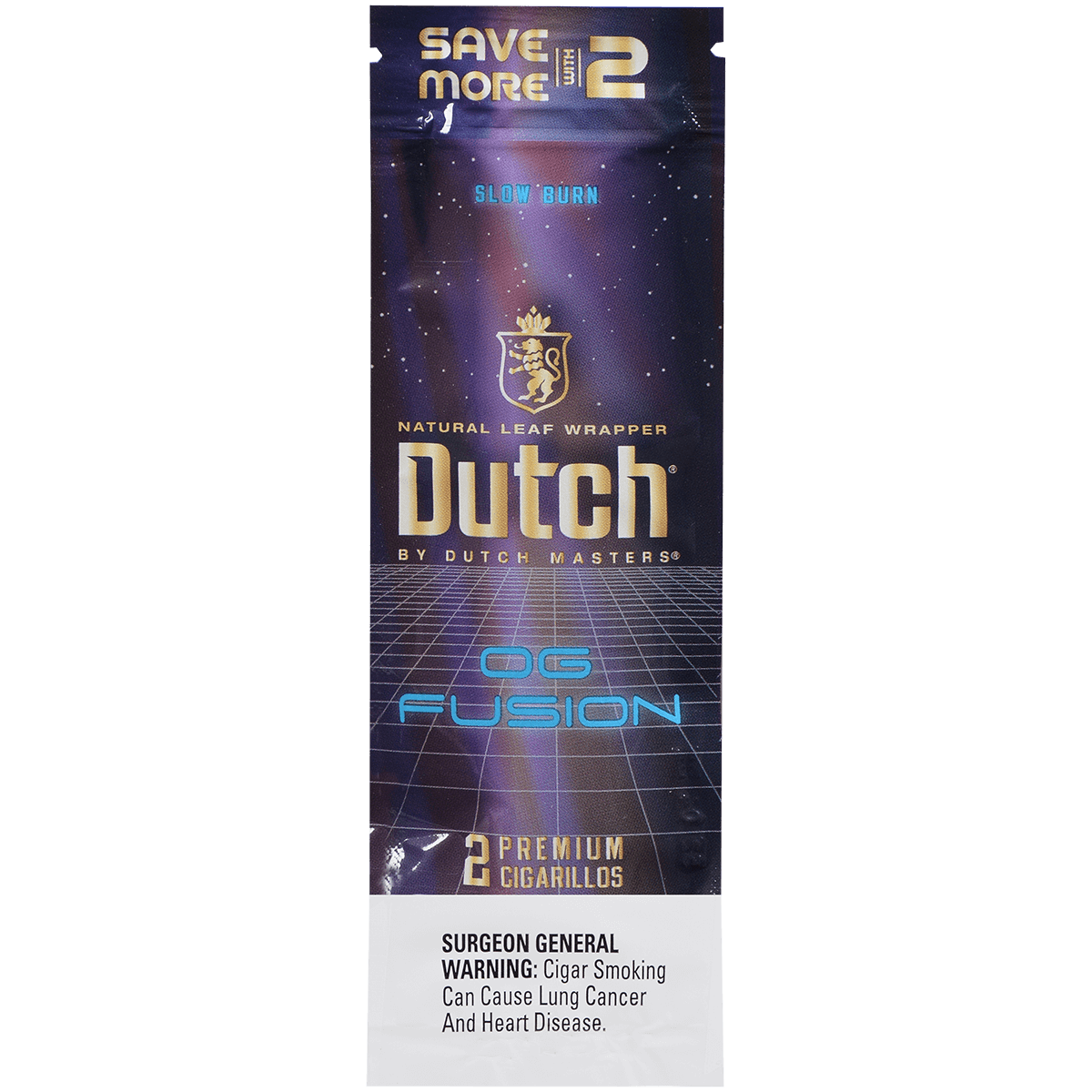 Dutch By Dutch Masters Cigarillos Og Fusion Sv/2 60 Ct. 30/2 Packs 5.63X42