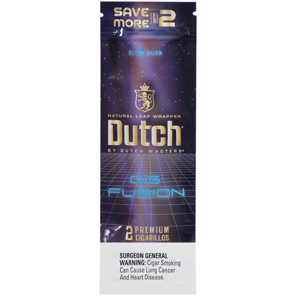 Dutch By Dutch Masters Cigarillos Og Fusion Sv/2 60 Ct. 30/2 Packs 5.63X42