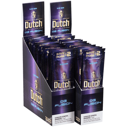 Dutch By Dutch Masters Cigarillos Og Fusion Sv/2 60 Ct. 30/2 Packs 5.63X42