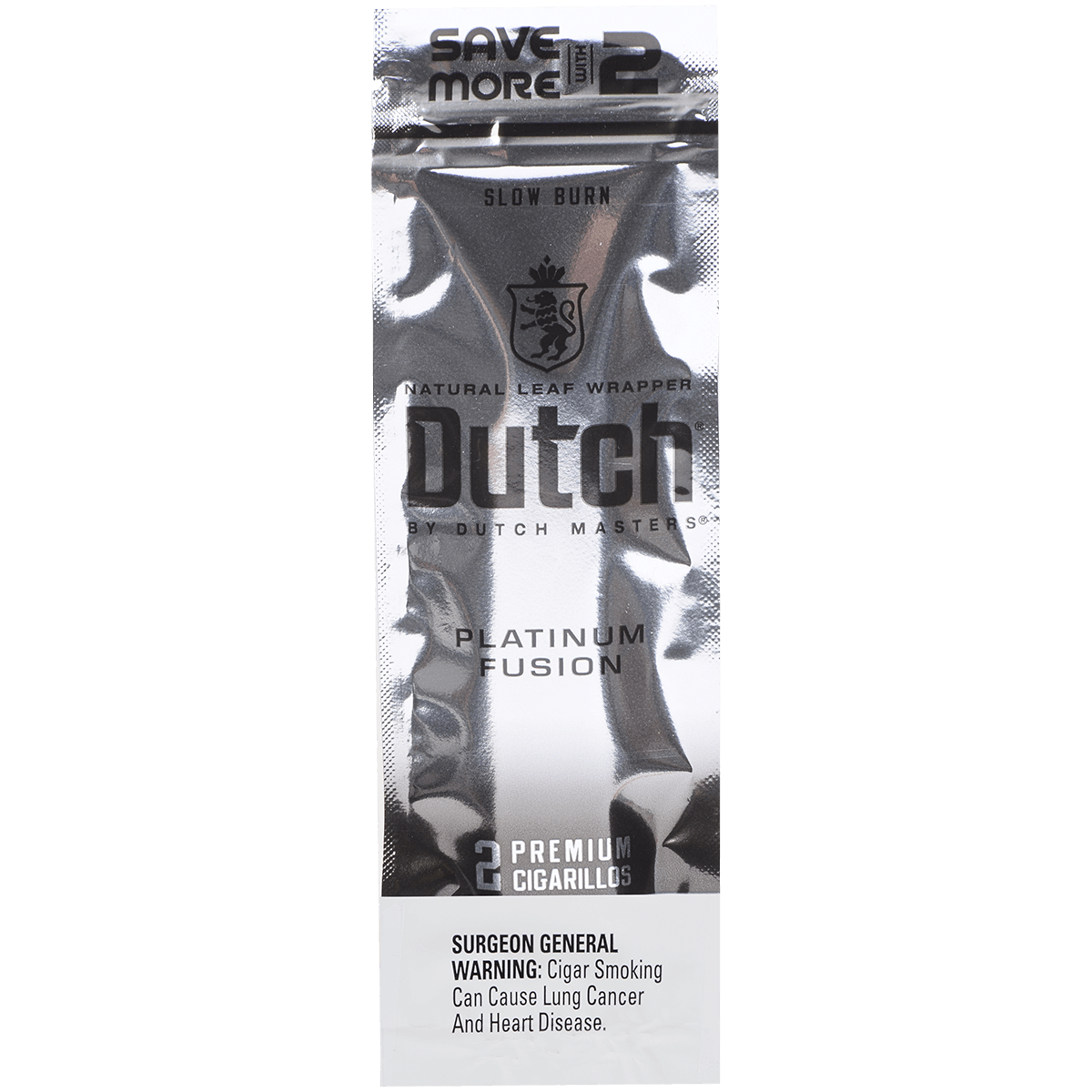 Dutch By Dutch Masters Cigarillos Platinum Fusion Sv/2 60 Ct. 30/2 Packs 5.63X42