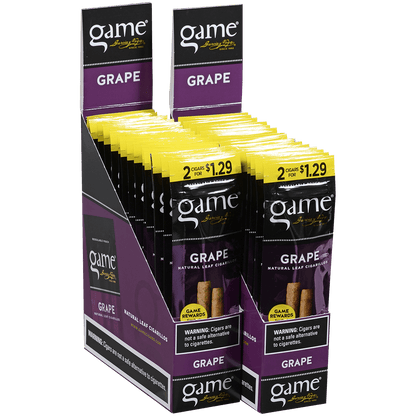 Game Cigarillos Foilfresh 2/$1.29 Grape 30/2 Ct.