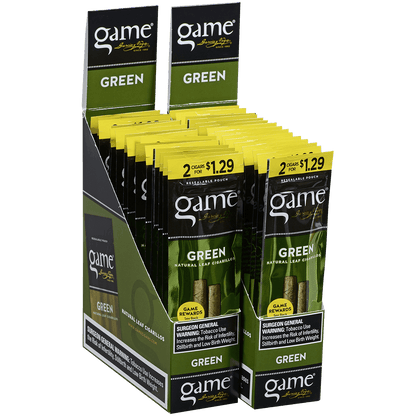 Game Cigarillos Foilfresh 2/$1.29 Green 30/2 Ct.