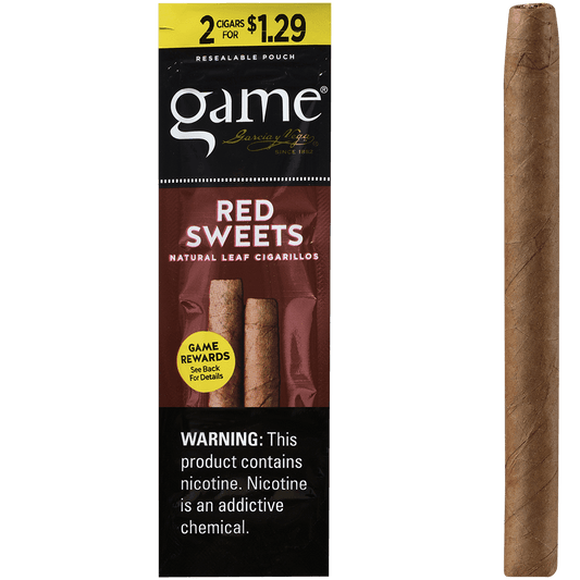 Game Cigarillos Foilfresh 2/$1.29 Red 30/2 Ct.
