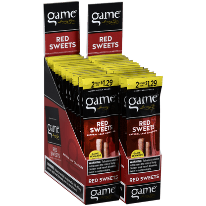 Game Cigarillos Foilfresh 2/$1.29 Red 30/2 Ct.