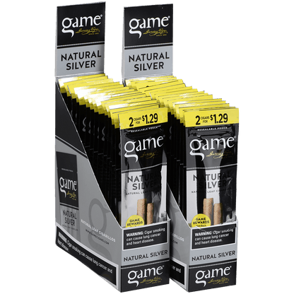 Game Cigarillos Foilfresh 2/$1.29 Natural Silver 30/2 Ct.