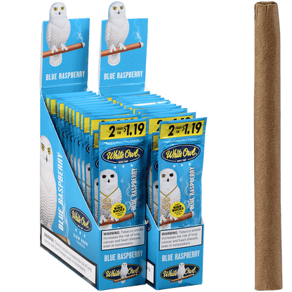 White Owl Cigarillos Foilfresh 2/$1.19 Blue Raspberry 30/2 Ct.