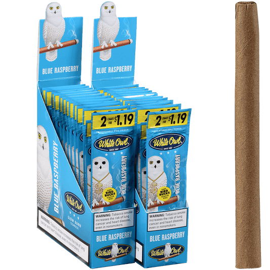 White Owl Cigarillos Foilfresh 2/$1.19 Blue Raspberry 30/2 Ct.