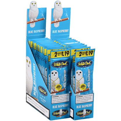 White Owl Cigarillos Foilfresh 2/$1.19 Blue Raspberry 30/2 Ct.
