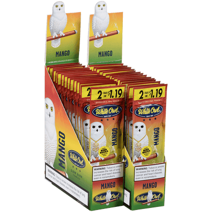 White Owl Cigarillos Foilfresh 2/$1.19 Mango 30/2 Ct.