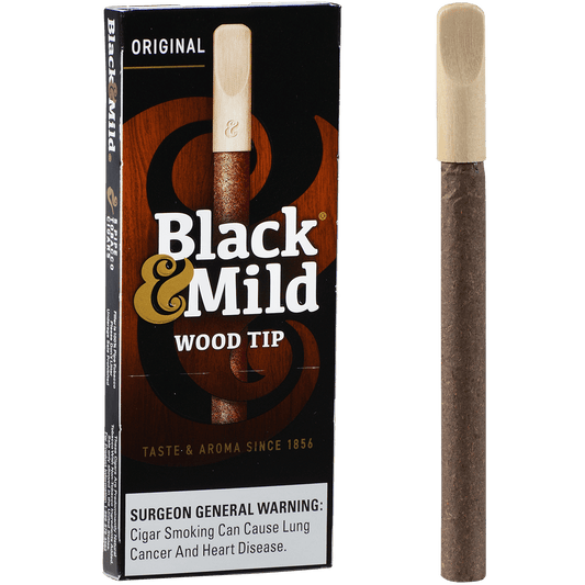 Middletons Black & Mild Wood Tip 10/5 Packs 5.00X30