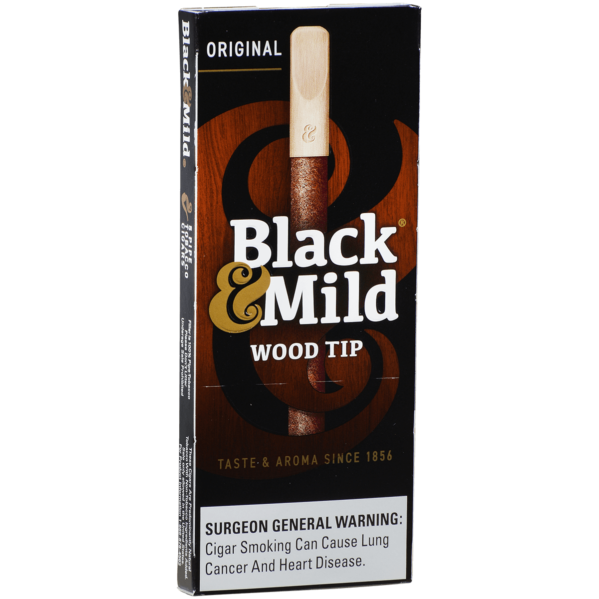 Middletons Black & Mild Wood Tip 10/5 Packs 5.00X30