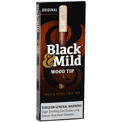 Middletons Black & Mild Wood Tip 10/5 Packs 5.00X30