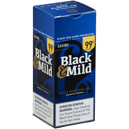 Middletonss Black & Mild Casino Pre Priced $0.99 25 Ct. Box 5.00X30