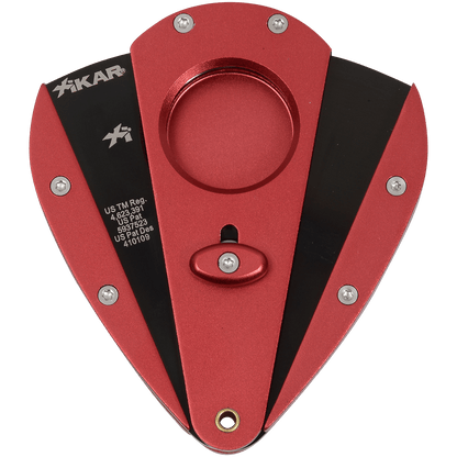 Cigar Cutter Xikar Xi1 Red Perfect Cut 54 Gauge