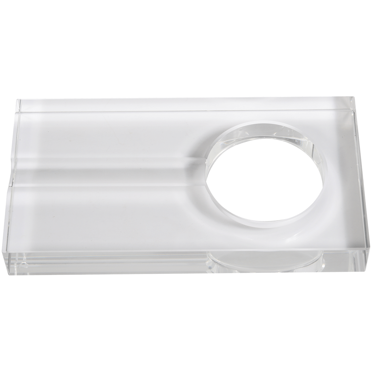 Ashtray Rectangular Crystal 9"X 5"X1.5"