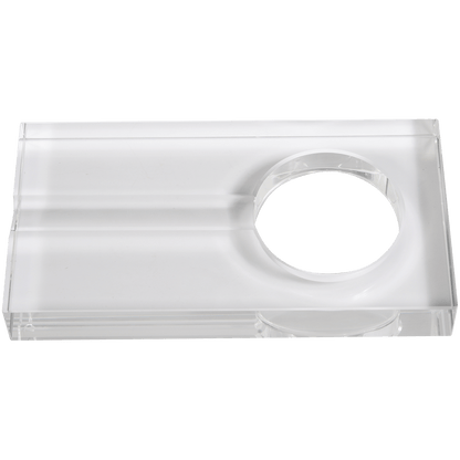 Ashtray Rectangular Crystal 9"X 5"X1.5"