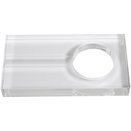 Ashtray Rectangular Crystal 9"X 5"X1.5"