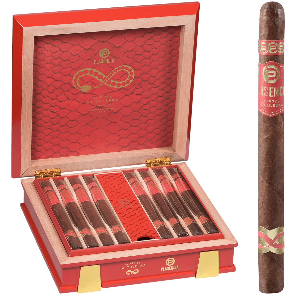 Le Plasencia 2025 Year Of The Snake 10 Ct. Box 7.00X40