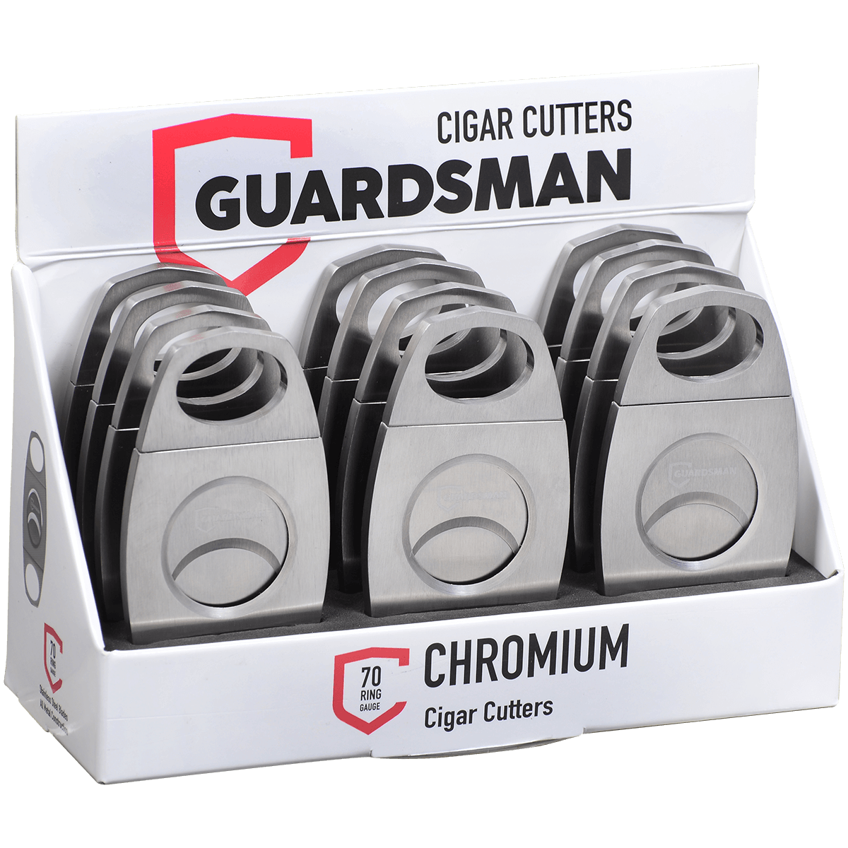 Cutters Guardsman Chromium 12 Ct. Display