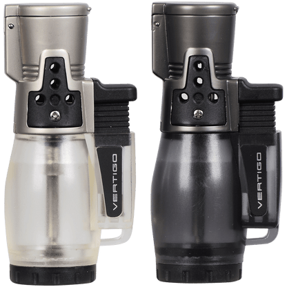 Lighter Vertigo Cyclone Ii Triple Flame Torch 18Ct Counter Top Display