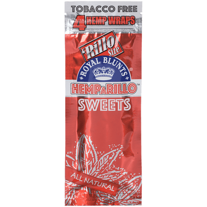 Royal Blunts Hemparillo Wraps Sweets 15/4 Pack