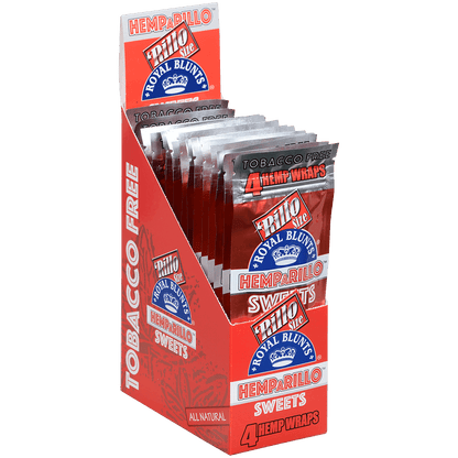 Royal Blunts Hemparillo Wraps Sweets 15/4 Pack