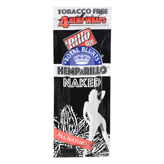 Royal Blunts Hemparillo Wraps Naked 15/4 Pack