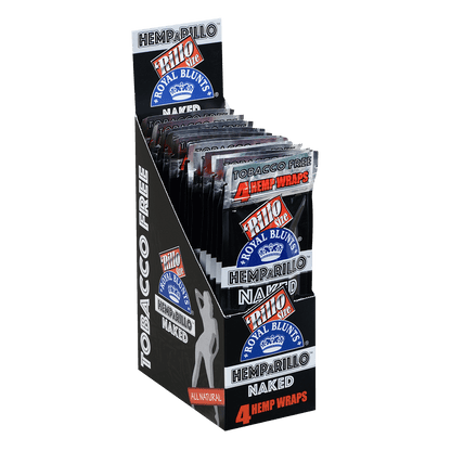 Royal Blunts Hemparillo Wraps Naked 15/4 Pack