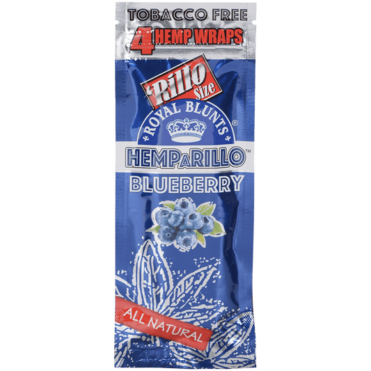 Royal Blunts Hemparillo Wraps Blueberry 15/4 Pack