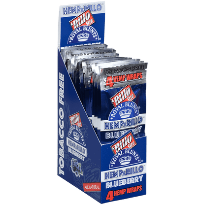 Royal Blunts Hemparillo Wraps Blueberry 15/4 Pack