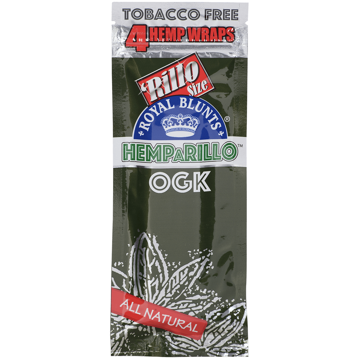 Royal Blunts Hemparillo Wraps Ogk 15/4 Pack