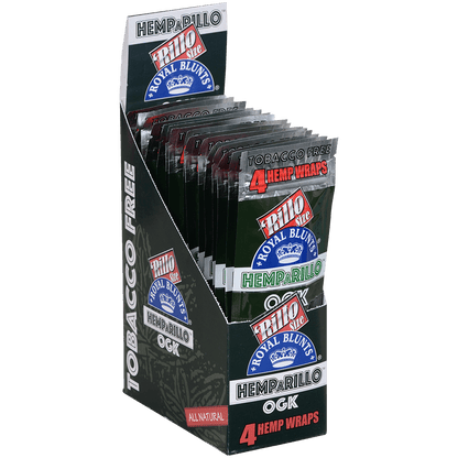Royal Blunts Hemparillo Wraps Ogk 15/4 Pack