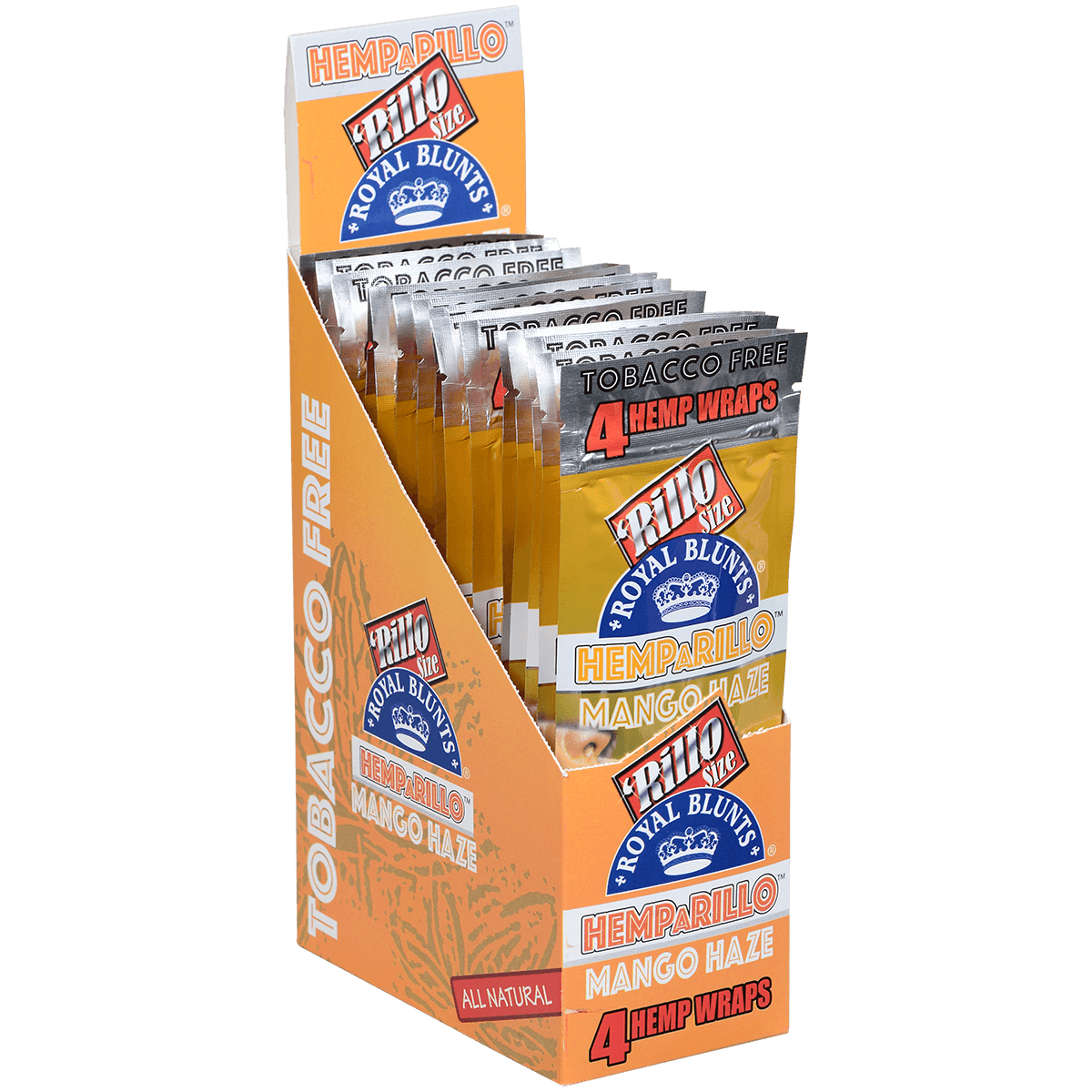 Royal Blunts Hemparillo Wraps Mango Haze 15/4 Pack