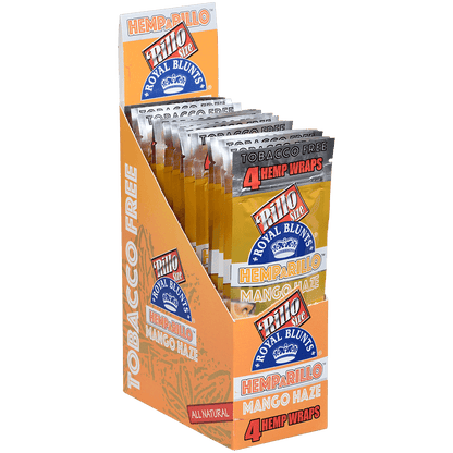 Royal Blunts Hemparillo Wraps Mango Haze 15/4 Pack