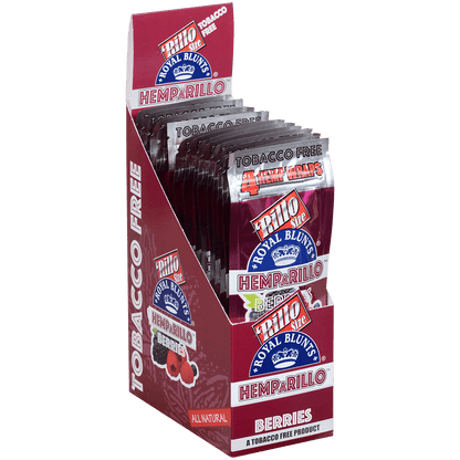 Royal Blunts Hemparillo Wraps Berries 15/4 Pack