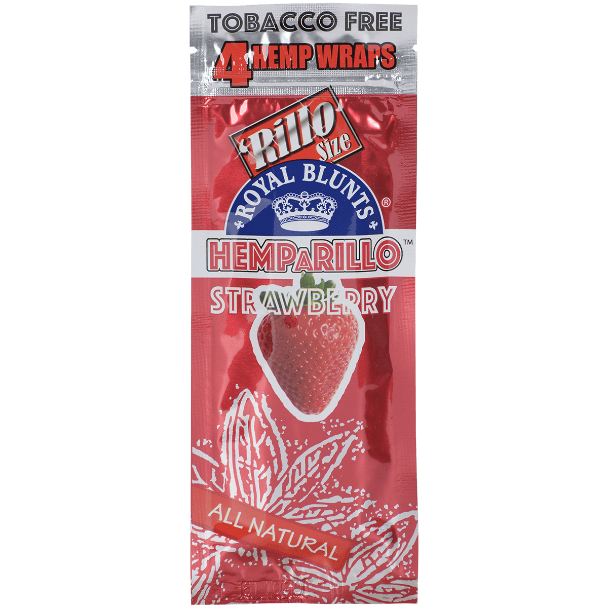Royal Blunts Hemparillo Wraps Strawberry 15/4 Pack