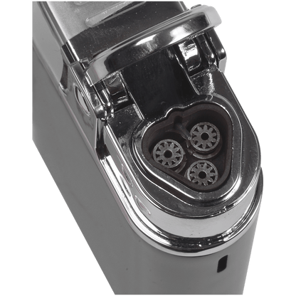 Lighter Vertigo Stealth Triple Torch Table Lighter Black