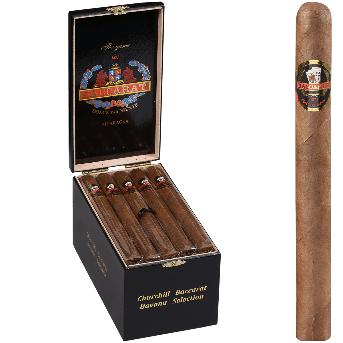 Baccarat Nicaragua Churchill 7.00 X 48 25 Ct.